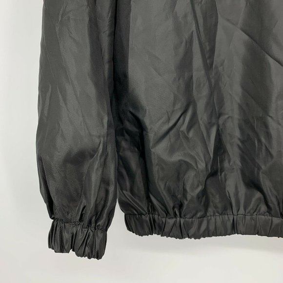 Beverly Hills Polo Club Jacket Green Black Hooded 1/4 Zip - Picture 9 of 11